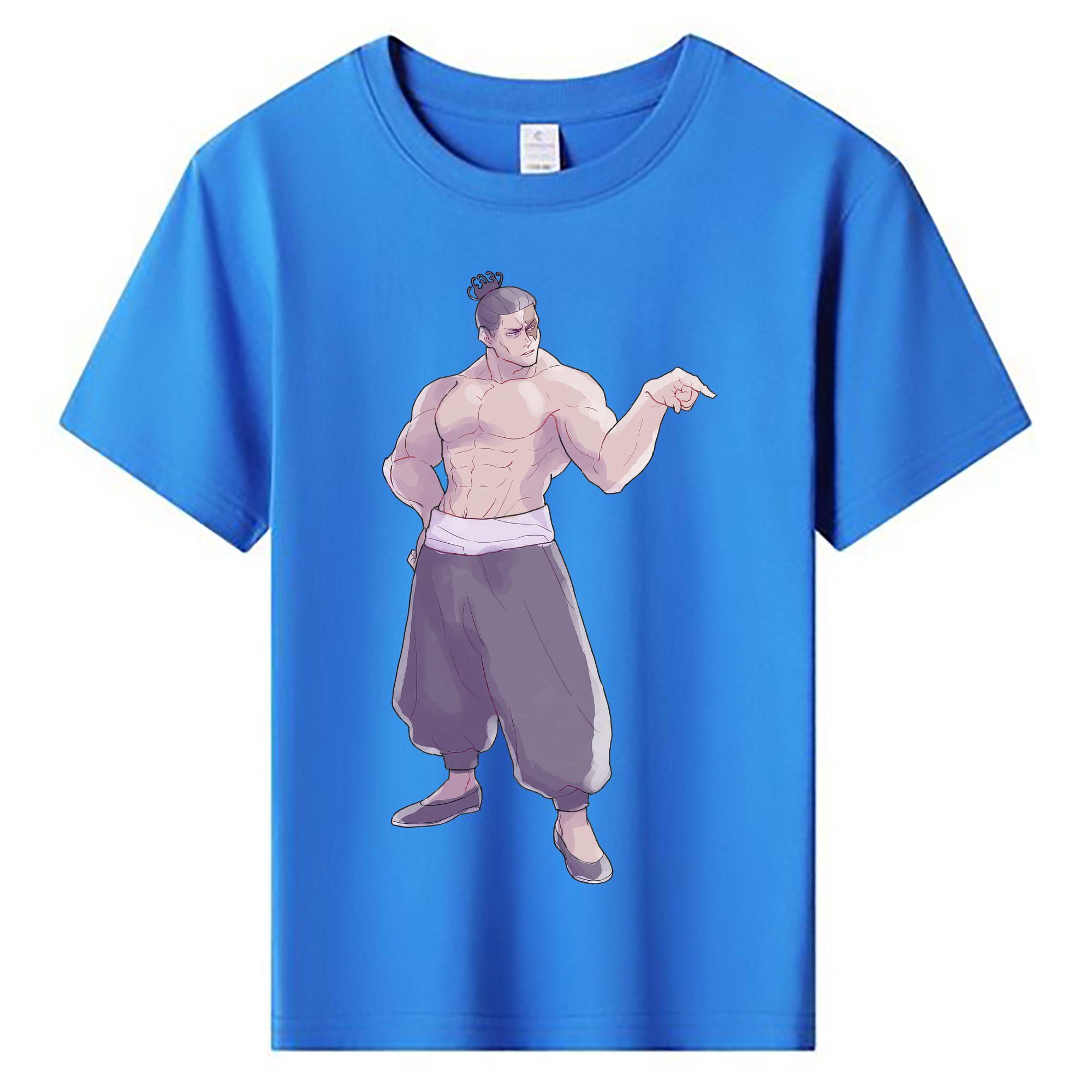 （画像用） 呪術廻戦 Jujutsu Kaisen 綿100％キッズTシャツ（フロントプリント）